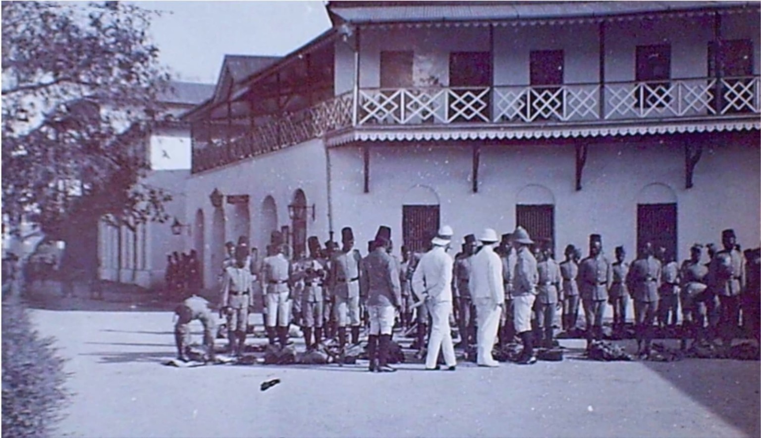 The historic building